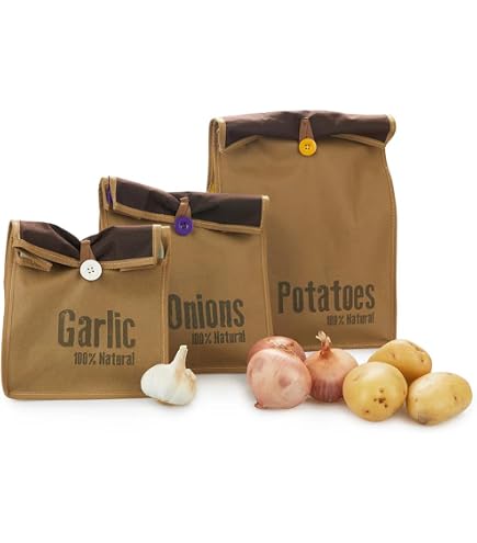 Pandoo Set Di 7 Retine Per Frutta E Verdura In Cotone Biologico - 6 Shopping Bag + 1 Borsa Per Pane, Lavabili A 40°C, Acquistare Senza Plastica, Riutilizzabili, Confezione In Cartone Riciclato