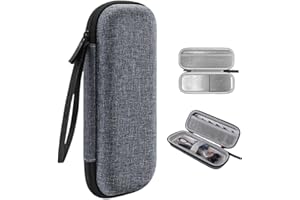 NHQZ Compatible Fusion 5 y ProGlide Maquinilla de Afeitar Húmeda para Hombre,Portátil,Rígida,Funda de Viaje,Funda Impermeable para Maquinilla de Fusion5