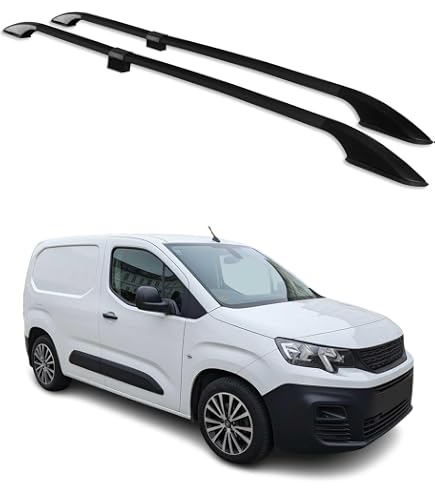 Barres De Toit Aluminium OMAC Pour Citroën Berlingo 2008-2018 L1 - Gris - Neuf
