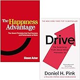 The Happiness Advantage, Drive Daniel H Pink 2 Books Collection Set