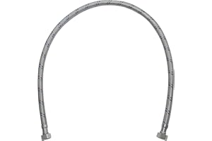 AERZETIX - C51070 - Manguera de conexión flexible - 800mm - 3/8" hembra - 3/8" hembra - grifo monomando sanitario cocina baño fontanería