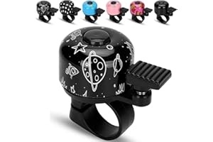 ALUSCOTA Sonnette de vélo Classique en Laiton avec Un Joli Son Fort - Accessoire de vélo pour Enfants