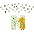 Peter Rabbit Wooden Letters by Orange Tree Toys, Letter N with Nutkin - Alphabet Animal Letter for Personalised Baby Name, Toy Box, Door, Wall Decorations, Animals Nursery Decor, Boys Girls Bedroom