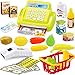 Produktbild Kinder Kasse Kaufladen, Vicoki Kinder Rollenspiel Shop Kasse Spielzeug Pretend Play Toy Spielset mit Essen Warenkorb (Grün)