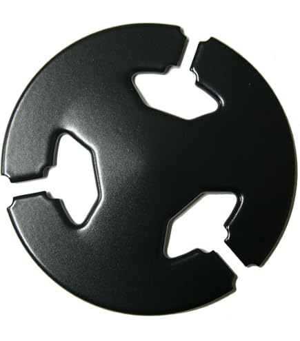 Piattello Bruciatore Piccolo Ausiliare Originale Electrolux Rex Aeg Zanussi 3531602237, Nero Opaco