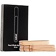 wakse Face and Body Applicator Stick Set - Face & Body - 35 small & 35 large applicators - wooden, 70 pieces