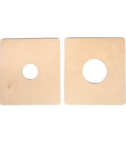 Soporte Para Moldes De Látex Rayher 34217000 - 24x21 Cm, Diámetro De Corte 8 Cm, Compatible Con Moldes 34215000 Y 34216000