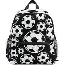 Kinderrucksack Fußball-Design – Für Kindergarten & Vorschule, Leicht, Mit Gepolsterten Trägern