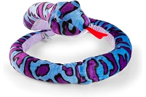 Mollis Molli Toys - Peluche de serpiente (200 cm), diseño de serpiente