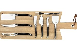 Laguiole Style de Vie Set di coltelli da formaggio, Premium Line, 8 pezzi, con bordo