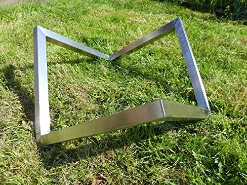 We Are Shopping – Feuerschale, Designer-Feuerschale mit Z-Edelstahlstandfuß in verschiedenen Größen (Super XXL 79) - 7