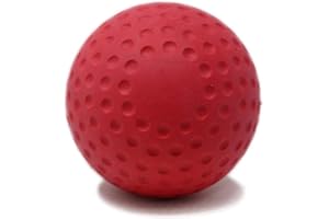 A-123 - Rouge - Balle de baseball entrainement pour machine à lancer, taille 9'', 1 douzaine