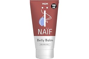 ‎NAÏF Naïf - Reichhaltiger Pflegebalsam - Schwangerschaftsbalsam - Schwangerschaftsstreifen Creme - Anti-Dehnungsstreifen - Dehnungsstreifen- 150ml