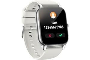 Togala Smartwatch con Effettua/Risposta Chiamate, Orologio Smartwatch Uomo Donna, 1.85'' Fitness Tracker con 114+Sportive/Sonno Cardiofrequenzimetro, Impermeabil IPx8, Smart Watch per Android iOS