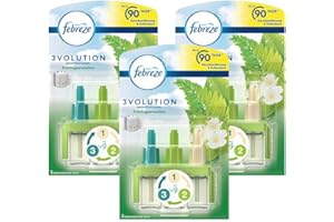 ‎FEBREZE 3 x Febreze 3volution Lufterfrischer, elektrische Stecker-Nachfüllung, Frühlingserwachung, 20 ml