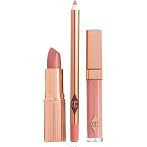 Charlotte Tilbury The Pillow Talk Full Size Lip Kit- Lip Liner ...