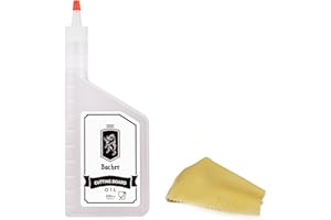 Bacher Olio per Taglieri in Legno 200ml - Qualità Alimentare Olio per Legno, Proteggere Tagliere Blocco Macellaio, Piani di Lavoro, Utensili da Cucina in Legno