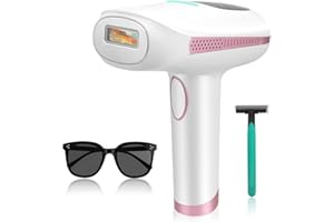 STRIXORN IPL Geräte Haarentfernung Laser,Schmerzfreie Haarentfernungsgerät mit Kühlfunktion, 3 Funktionen HR/SC/RA,9 Energiestufen, 990,000 Lichtimpulse für Frauen, Männer, Gesicht, Bikini, Körper