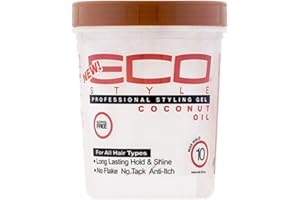 Eco style, Gel cheveux Huile coco 946ml