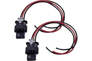 HISports Adaptateur de faisceau de câblage de rechange pour capteur de stationnement à 3 broches 4F0973703 4H0973703 - Kit de réparation de câble compatible avec VW Passat Jetta Golf Beetle Audi A3 A4