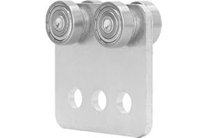 4-Rad-Laufwagen-Montagerollen, Hochlager-Laufwagen-Montage-Schiebetürrolle Streben-Trolley-Laufrollen,Trolley Montage 4-Rad-Schiebetür-Rolle hohe Lager Rolling Bearing Accessory