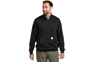 Carhartt, Men's, Loose Fit Midweight Quarter Zip Mock Neck Sweatshirt