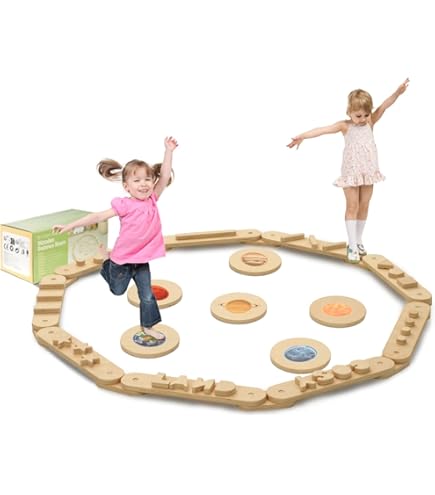 Bloques Equilibrio Niños Piedras Apilables De Equilibrio De Madera