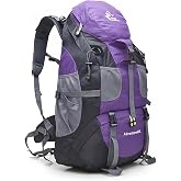 Bseash 50L Hiking Backpack Lightweight Water Resistant Outdoor Sport Backpack Travel Bag for Climbing Camping Traveling