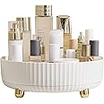 YHOME 360 Degree Rotating Perfume Organizers and Storage, Lazy Susan Makeup Organizer,Perfume Organizer, Large Countertops Cosmetic Desk Storage Container Display Case for Bathroom Counter Or Kitchen