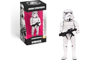 MINIX Collectible Figurines, Figura de colección 12cm, Star Wars, Stormtrooper, Coleccionables para Exhibición, Idea de Regalo, Juguetes para Niños Y Adultos, Fans del Cine (MN17331)