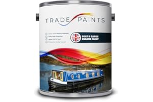 PAINTS4TRADE Boat Barge & Marine Gloss Enamel Paint (5 Litre, Mid Green BS 226)