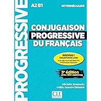 語学+参考書 Conjugaison progressive du francais - 2eme edition: Livre debutant + CD (A Conjugaison progressive du français - Niveau intermédiaire