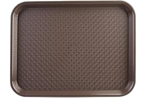 Olympia Kristallon Foodservice Tray Dark Brown - 350x450mm 13 3/4x 17 7/10"