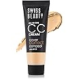 Swiss Beauty All-In-One Lightweight CC Cream with SPF 30 | Cover, Correct and Conceal | For Natural, Medium coverage | Shade- 03 Fair Natural, 25g |