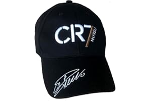CR7 MUSEU Cappello Cristiano Ronaldo Originale Ufficiale Cappellino Berretto cap in Cotone CAPCR7007