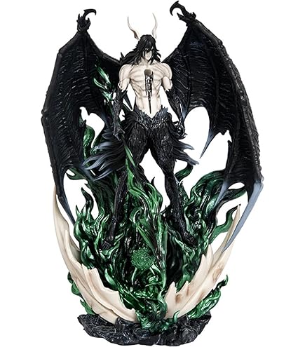 Zhongkaihua Figurines d'anime Hollow Ichigo/Horned Ichigo Figurine PVC Battle Modèle Statue Kurosaki Ichigo Action Figure Collections Décorations Cadeaux 23/32 cm