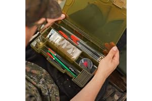 ONE MORE CAST OMC FC Float Kit – Complete Float Fishing Tackle Box with Wagglers, Shot, Barbless Hooklengths & Accessories – Ideal with OMC FC Float Combo