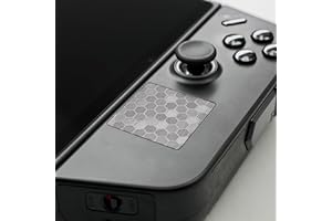 Luck&Link TouchPad Protector pour Legion go, TouchPad protect skin texture stickers pour Legion go TouchPad, peau texturée haut de gamme (Nid d'abeille - noir)