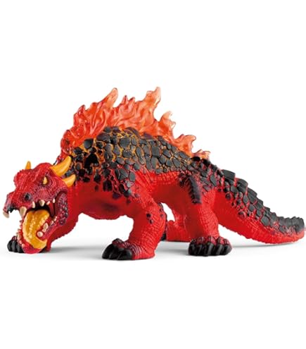 Eisdrache Spielzeug 14,5cm - Blaue Dinosaurier Figur