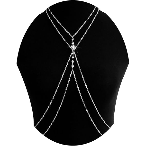 Inilbran Body Chain Boho Vintage - Cadena Cruzada Para Bikini, Vientre Y Cintura Con Cuentas Doradas - Joyería Corporal Para Mujer (Regalo)
