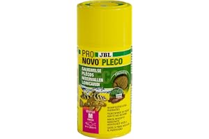 PRONOVO PLECO WAFER, foderrån för sugskatt från 1–20 cm, fiskmat, storlek M, 100 ml