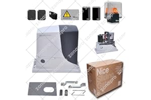 DIEFFEMATIC Kit moteur coulissant automatique Nice RB600KCE 600KG BLUEBUS BD Robuskit