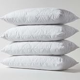 TeksNil Home %100 Pamuk 4 Adet Kapitoneli Yastık Alezi Koruyucu Koruyucu Yastık Kılıfı 50 X 70 Cm