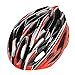 Produktbild LEvifun Carbon Fahrradhelm Fahrrad Helme Schlittschuh Radsport Radfahren Helme Mountainbike Rennrad Fahrrad Leicht (Orange)