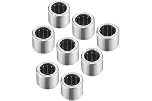 Kozelo 5Pièces Roulements Aiguilles Hf1216 12mm Diamètre d'Alésage X 18mm Diamètre Extérieur X 16mm Largeur Unidirectionnels pour Une Utilisation Dans l'Équipement Agricole Construction