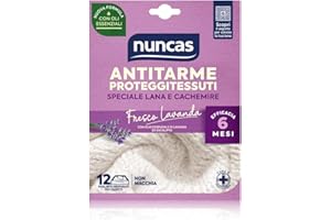 Nuncas Antitarme Proteggitessuti - Fresco Lavanda - 12 Foglietti