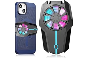 FYDZBSL Handy Kühler, Schnell abkühlender Handy Lüfter, Gaming kühler, Mute-Handy kühler, Handy Kühler Zum Spielen Von Videos Videos Ansehen, für Smartphone