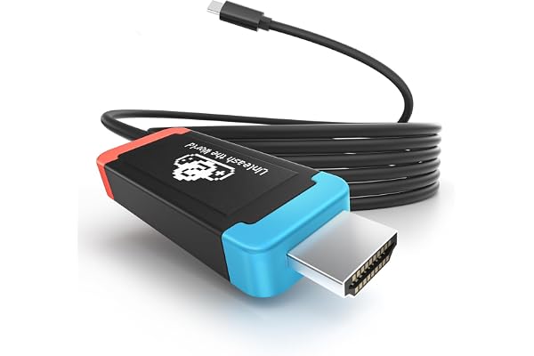 Lemorele Adaptador USB-C a HDMI 2 m, 4K@60Hz, Compatible con Switch 2 | HDMI 2.0, PD hasta 100W y Plug & Play; compatible con Steam Deck y ROG Ally, requiere USB-C con DisplayPort Alt Mode
