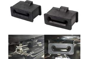 FTKDMT Motorrad-Gummi-Schalldämpfer-Halterungen, Isolatorbuchse, Sattelstangenstütze, passend für Harley Touring Road King Street Glide Road Glide (ersetzt #65724-85)