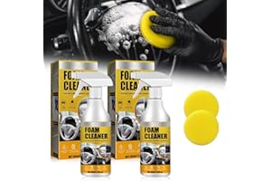 ComedyKing Nettoyant en Mousse Multi-Usages, Nettoyage Voiture Interieur, Spray Nettoyant en Mousse Multi-Usages, Kit de Détachage Puissant pour Intérieur de Voiture, Maison, Cuisine (3)